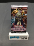 Factory Sealed Yugioh LEGENDARY DUELISTS RAGE OF RA English 1st Edition 5 Card Booster Pack