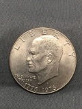 1976 United States Eisenhower Bicentennial Commemorative Dollar Coin from Estate