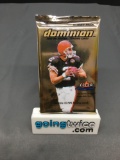 Factory Sealed 2000 Skybox Dominion Football 10 Card Hobby Pack - Tom Brady Rookie?