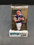 Factory Sealed 2000 Skybox Dominion Football 10 Card Hobby Pack - Tom Brady Rookie?