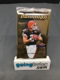 Factory Sealed 2000 Skybox Dominion Football 10 Card Hobby Pack - Tom Brady Rookie?