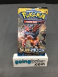 Factory Sealed Pokemon SUN & MOON Base 10 Card Booster Pack