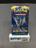 Factory Sealed Pokemon SUN & MOON Base 10 Card Booster Pack