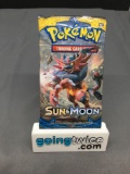 Factory Sealed Pokemon SUN & MOON Base 10 Card Booster Pack