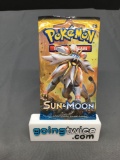 Factory Sealed Pokemon SUN & MOON Base 10 Card Booster Pack