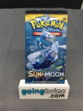 Factory Sealed Pokemon SUN & MOON Base 10 Card Booster Pack