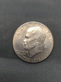 1976 United States Eisenhower Bicentennial Commemorative Dollar Coin from Estate