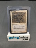 Vintage Magic the Gathering Alpha BLACK WARD Trading Card from MTG Estate Collection