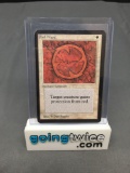 Vintage Magic the Gathering Alpha RED WARD Trading Card from MTG Estate Collection