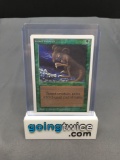 Vintage Magic the Gathering Unlimited GIANT GROWTH Trading Card from MTG Estate Collection