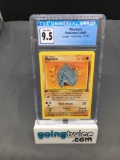 CGC Graded 1999 Pokemon Jungle 1st Edition #61 RHYHORN Trading Card - GEM MINT 9.5