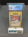 CGC Graded 1999 Pokemon Base Set Unlimited #87 POKEDEX Trading Card - GEM MINT 9.5