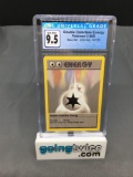 CGC Graded 1999 Pokemon Base Set Unlimited #96 DOUBLE COLORLESS ENERGY Trading Card - GEM MINT 9.5