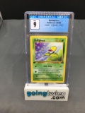 CGC Graded 1999 Pokemon Jungle 1st Edition #49 BELLSPROUT Trading Card - MINT 9