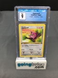 CGC Graded 1999 Pokemon Jungle 1st Edition #54 JIGGLYPUFF Trading Card - MINT 9