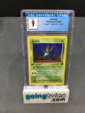 CGC Graded 1999 Pokemon Jungle 1st Edition #58 ODDISH Trading Card - MINT 9