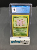 CGC Graded 1999 Pokemon Jungle 1st Edition #52 EXEGGCUTE Trading Card - MINT 9