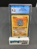 CGC Graded 1999 Pokemon Jungle 1st Edition #61 RHYHORN Trading Card - GEM MINT 9.5