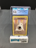 CGC Graded 1999 Pokemon Base Set Unlimited #96 DOUBLE COLORLESS ENERGY Trading Card - GEM MINT 9.5