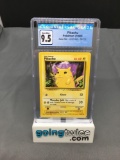 CGC Graded 1999 Pokemon Base Set Unlimited #58 PIKACHU Trading Card - GEM MINT 9.5