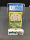 CGC Graded 1999 Pokemon Jungle 1st Edition #52 EXEGGCUTE Trading Card - MINT 9