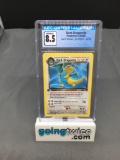 CGC Graded 2000 Pokemon Team Rocket 1st Edition #22 DARK DRAGONITE Rare Trading Card - NM-MT+ 8.5