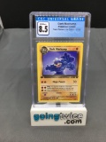 CGC Graded 2000 Pokemon Team Rocket 1st Edition #27 DARK MACHAMP Rare Trading Card - NM-MT+ 8.5