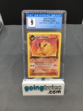 CGC Graded 2000 Pokemon Team Rocket 1st Edition #35 DARK FLAREON Trading Card - MINT 9