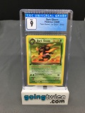 CGC Graded 2000 Pokemon Team Rocket 1st Edition #36 DARK GLOOM Trading Card - MINT 9