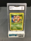 GMA Graded 1999 Pokemon Jungle #59 PARAS Trading Card - MINT 9