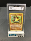 GMA Graded 1999 Pokemon Jungle 1st Edition #43 PRIMEAPE Trading Card - MINT 9