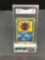 GMA Graded 1999 Pokemon Fossil #32 CLOYSTER Trading Card - NM 7