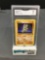 GMA Graded 2000 Pokemon Team Rocket #59 MACHOP Trading Card - NM 7