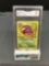 GMA Graded 1999 Pokemon Fossil 1st Edition #46 EKANS Trading Card - NM 7