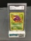 GMA Graded 1999 Pokemon Fossil 1st Edition #46 EKANS Trading Card - NM 7