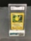 GMA Graded 1999 Pokemon Jungle #60 PIKACHU Trading Card - NM 7