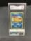 GMA Graded 1999 Pokemon Fossil #51 KRABBY Trading Card - NM 7