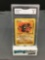 GMA Graded 1999 Pokemon Fossil #47 GEODUDE Trading Card - NM-MT 8