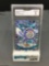 GMA Graded 2000 Pokemon Topps TV Animation #60 POLIWAG Trading Card - NM-MT 8