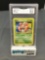 GMA Graded 1999 Pokemon Jungle #59 PARAS Trading Card - NM-MT+ 8.5