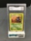 GMA Graded 1999 Pokemon Jungle #37 GLOOM Trading Card - NM-MT+ 8.5