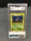 GMA Graded 1999 Pokemon Jungle #58 ODDISH Trading Card - NM-MT+ 8.5