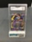 GMA Graded 2017 Pokemon Sun & Moon #66 LUNALA GX Holofoil Rare Trading Card - NM-MT+ 8.5