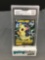 GMA Graded 2020 Pokemon Champion's Path Promo #SWSH056 MORPEKO V Holofoil Rare Trading Card - NM-MT+