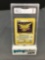 GMA Graded 1999 Pokemon Fossil #15 ZAPDOS Holofoil Rare Trading Card - NM 7