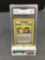 GMA Graded 2002 Pokemon Legendary Collection #106 CHALLENGE! Trading Card - EX-NM 6