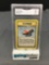 GMA Graded 1999 Pokemon Base Set Unlimited #86 POKEMON FLUTE Trading Card - NM 7