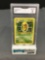 GMA Graded 1999 Pokemon Base Set Unlimited #33 KAKUNA Trading Card - NM-MT 8