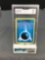 GMA Graded 1999 Pokemon Base Set Unlimited #102 WATER ENERGY Trading Card - NM 7