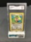 GMA Graded 1999 Pokemon Base Set Unlimited #27 FARFETCH'D Trading Card - EX-NM 6